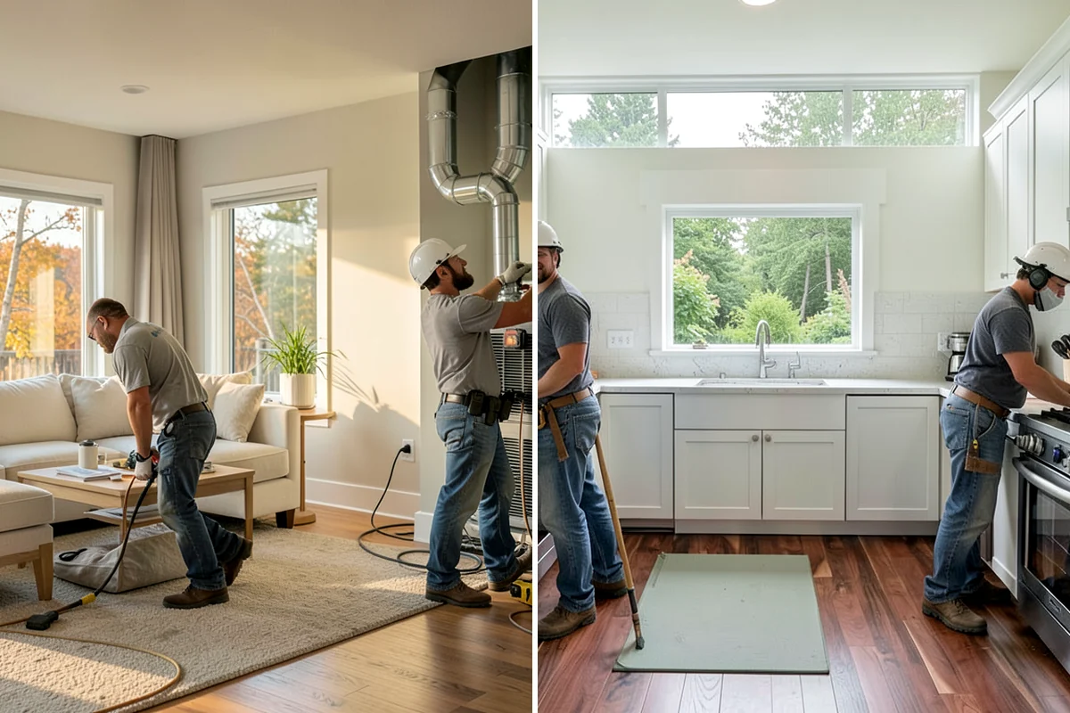 Backsplash Installation in Hunts Point, King County, WA - Prep and level the wall surface