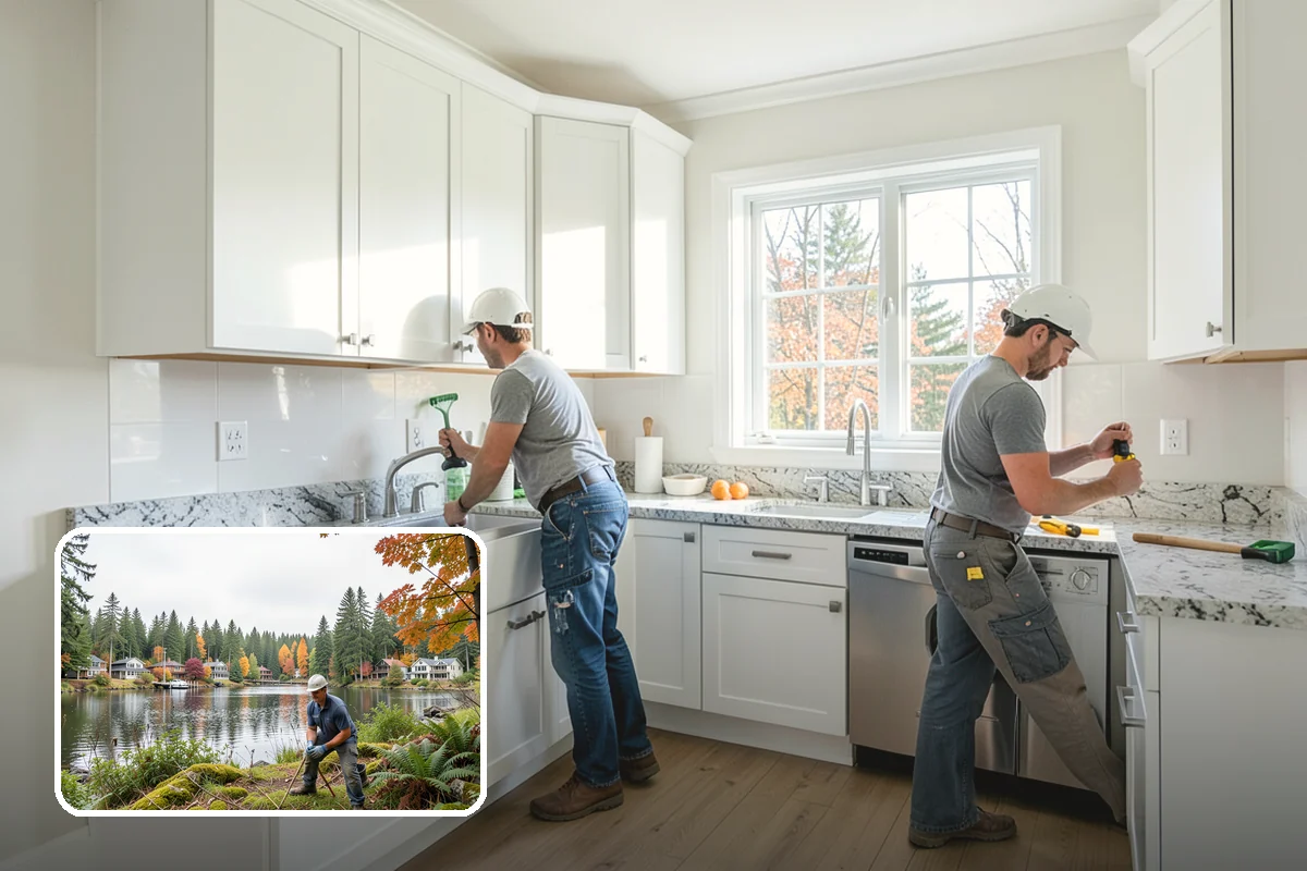 Backsplash Installation in La Conner, Skagit County, WA - Wall protection against water and grease