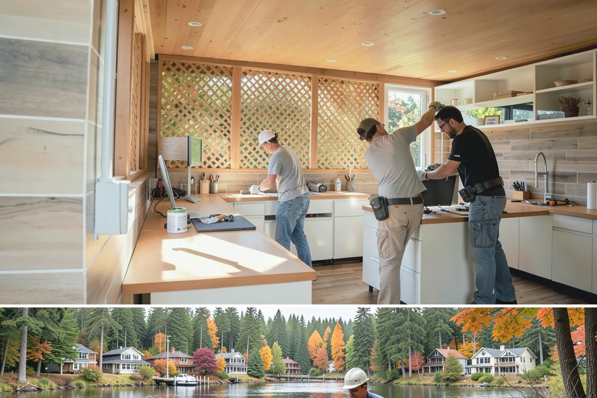 Backsplash Installation in La Conner, Skagit County, WA - Backsplash work fits any season and is a great finishing step once counters and cabinets are set.