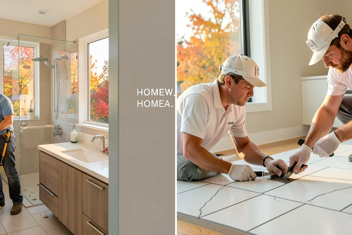 Backsplash Installation in Lake Forest Park, King County, WA - Prep and level the wall surface