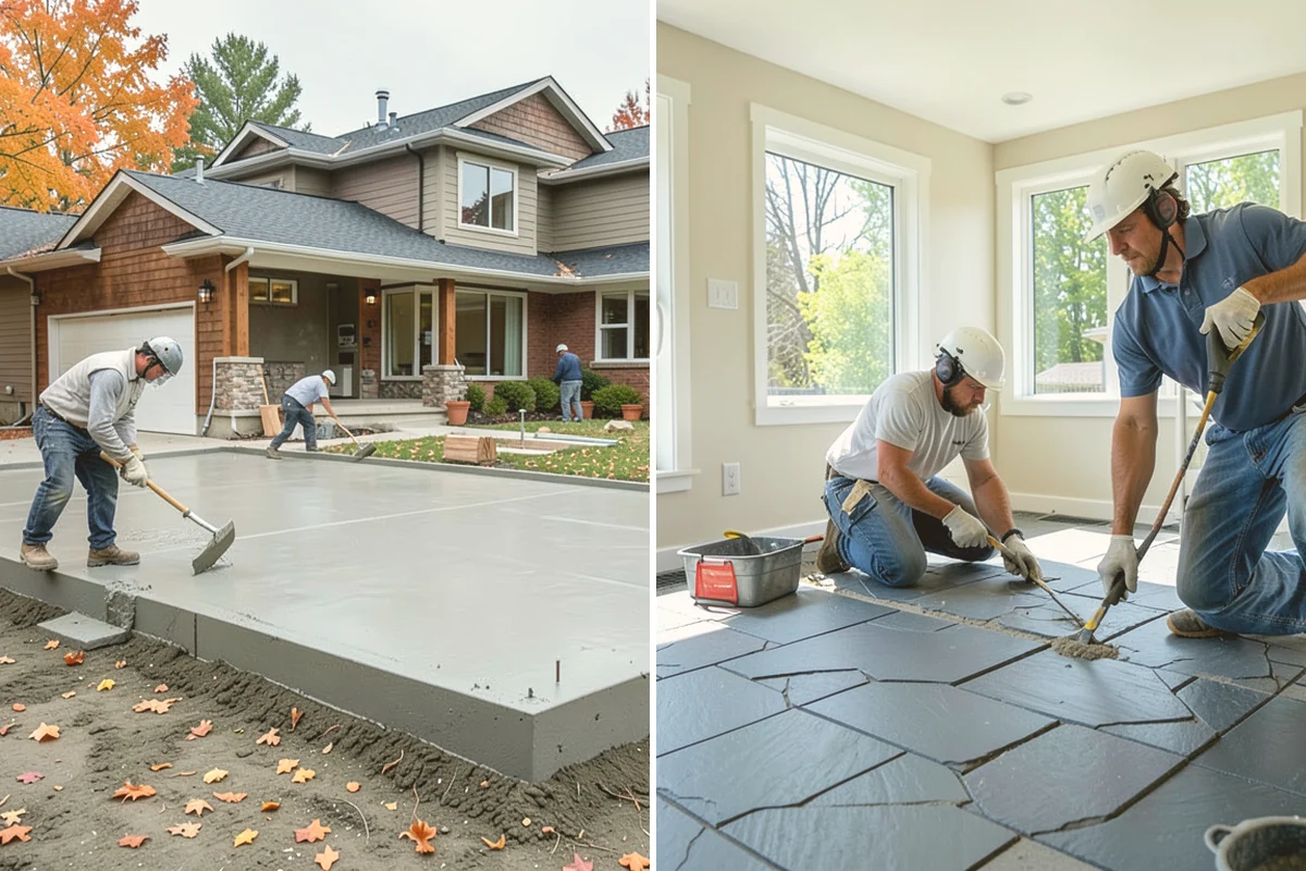 Backsplash Installation in Newcastle, King County, WA - Prep and level the wall surface