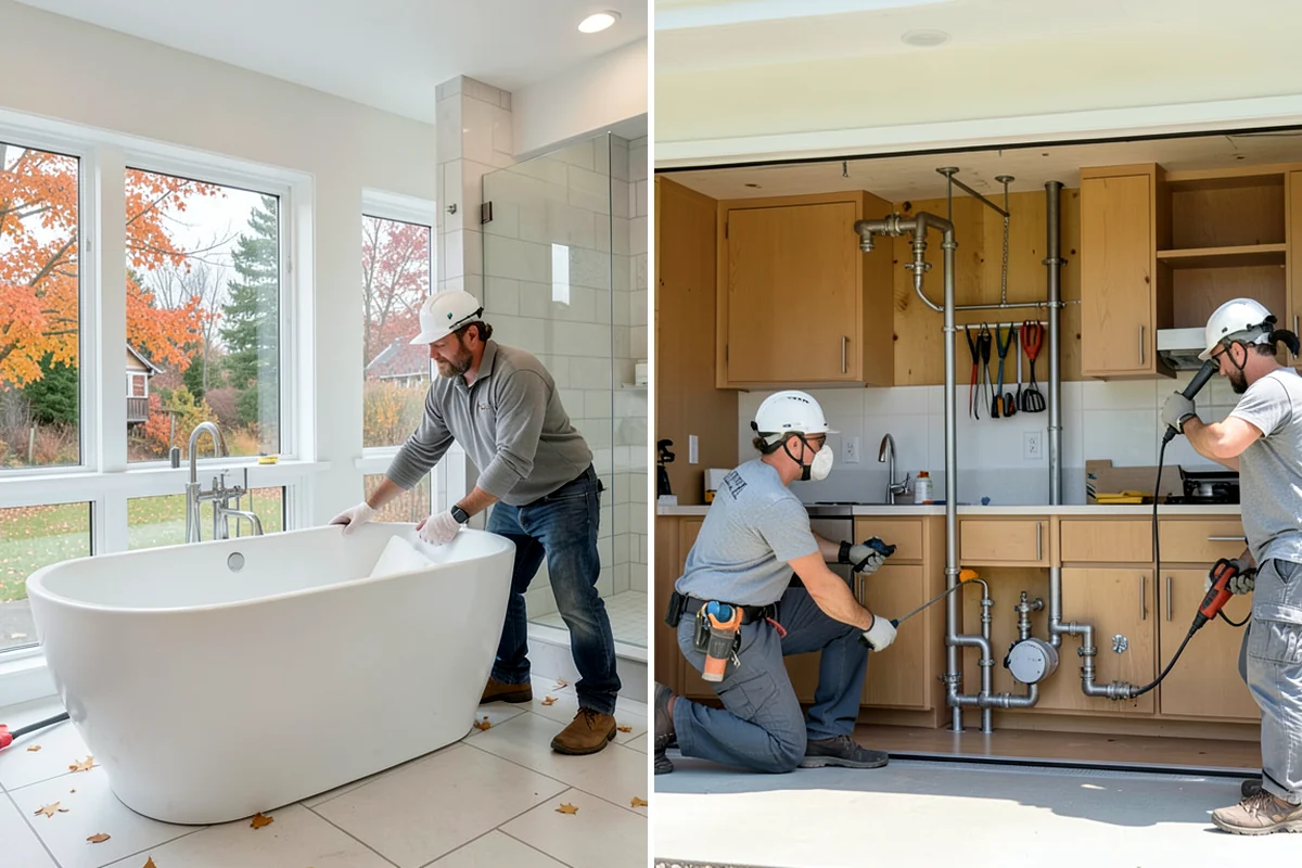 Backsplash Installation in Normandy Park, King County, WA - Prep and level the wall surface