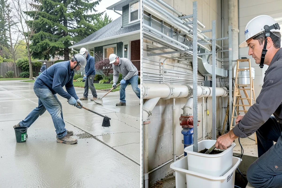 Backsplash Installation in Pacific, King County, WA - Prep and level the wall surface