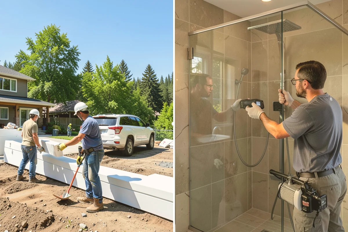 Backsplash Installation in Sammamish, King County, WA - Prep and level the wall surface