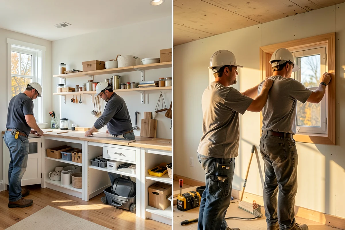 Backsplash Installation in Shoreline, King County, WA - Prep and level the wall surface