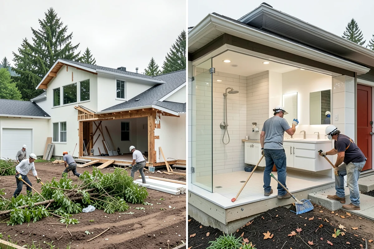 Backsplash Installation in Snoqualmie, King County, WA - Prep and level the wall surface