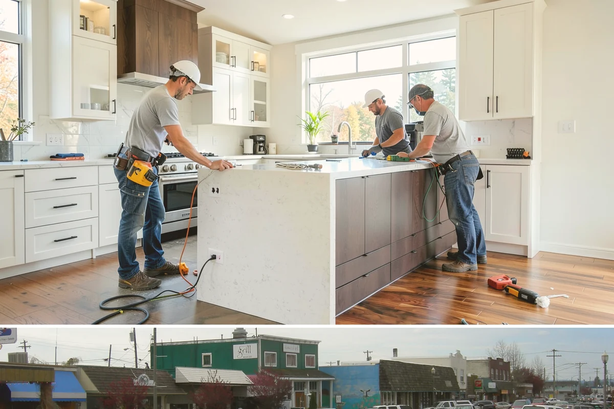 Backsplash Installation in Stanwood, Snohomish County, WA - Backsplash work fits any season and is a great finishing step once counters and cabinets are set.
