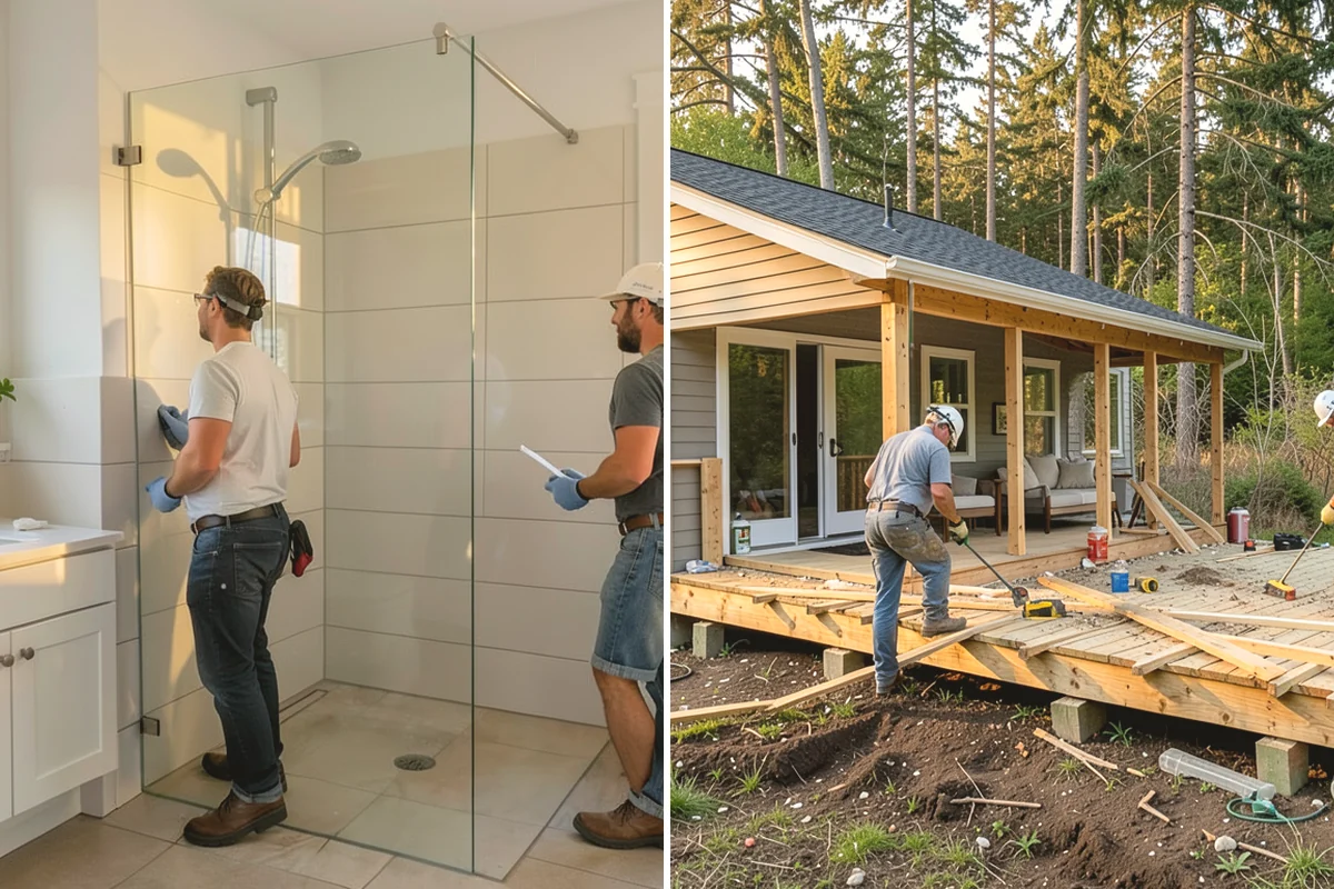 Backsplash Installation in Tacoma, Pierce County, WA - Prep and level the wall surface