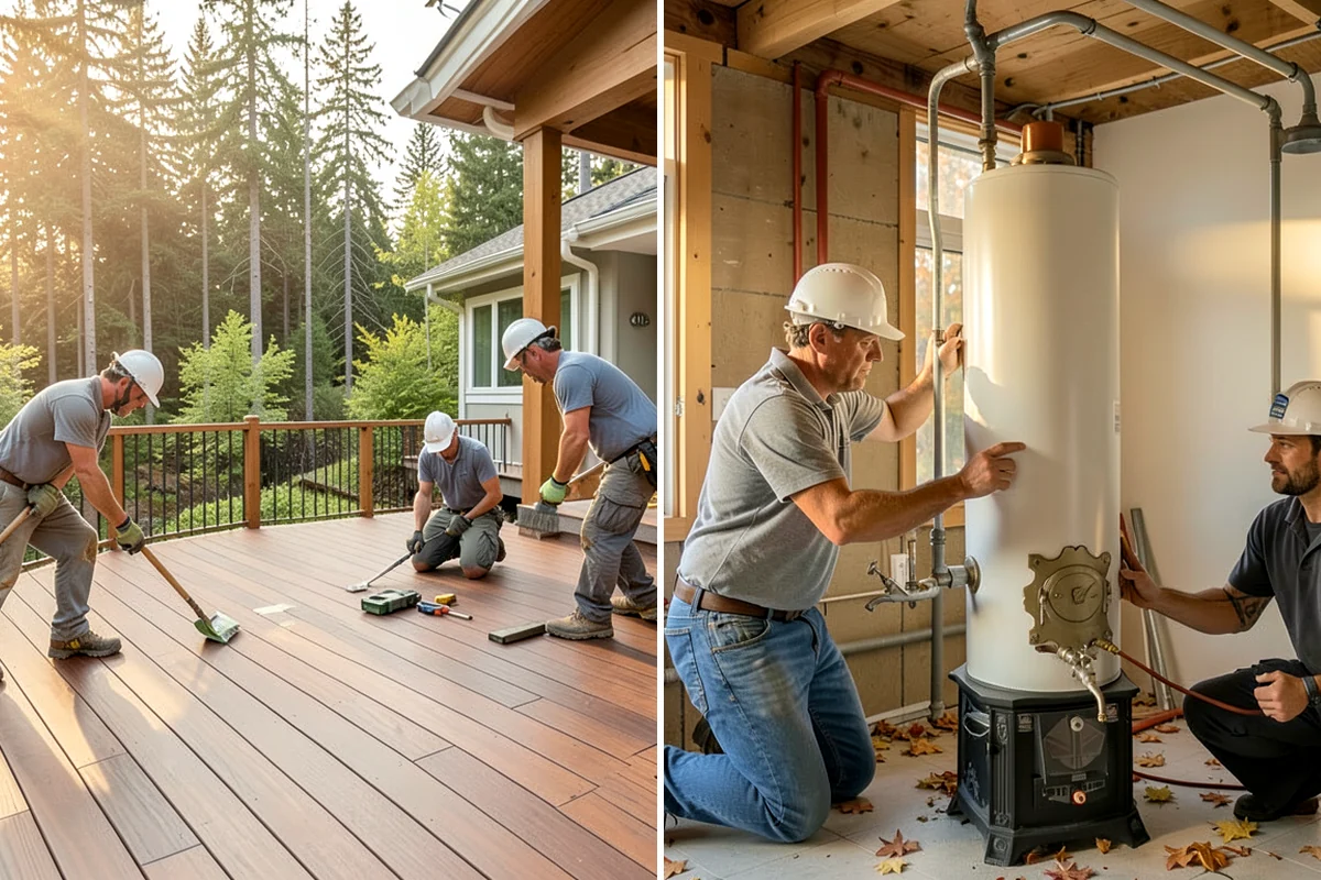 Backsplash Tile Installation in Clyde Hill, King County, WA - Measure the field and confirm outlet and edge locations