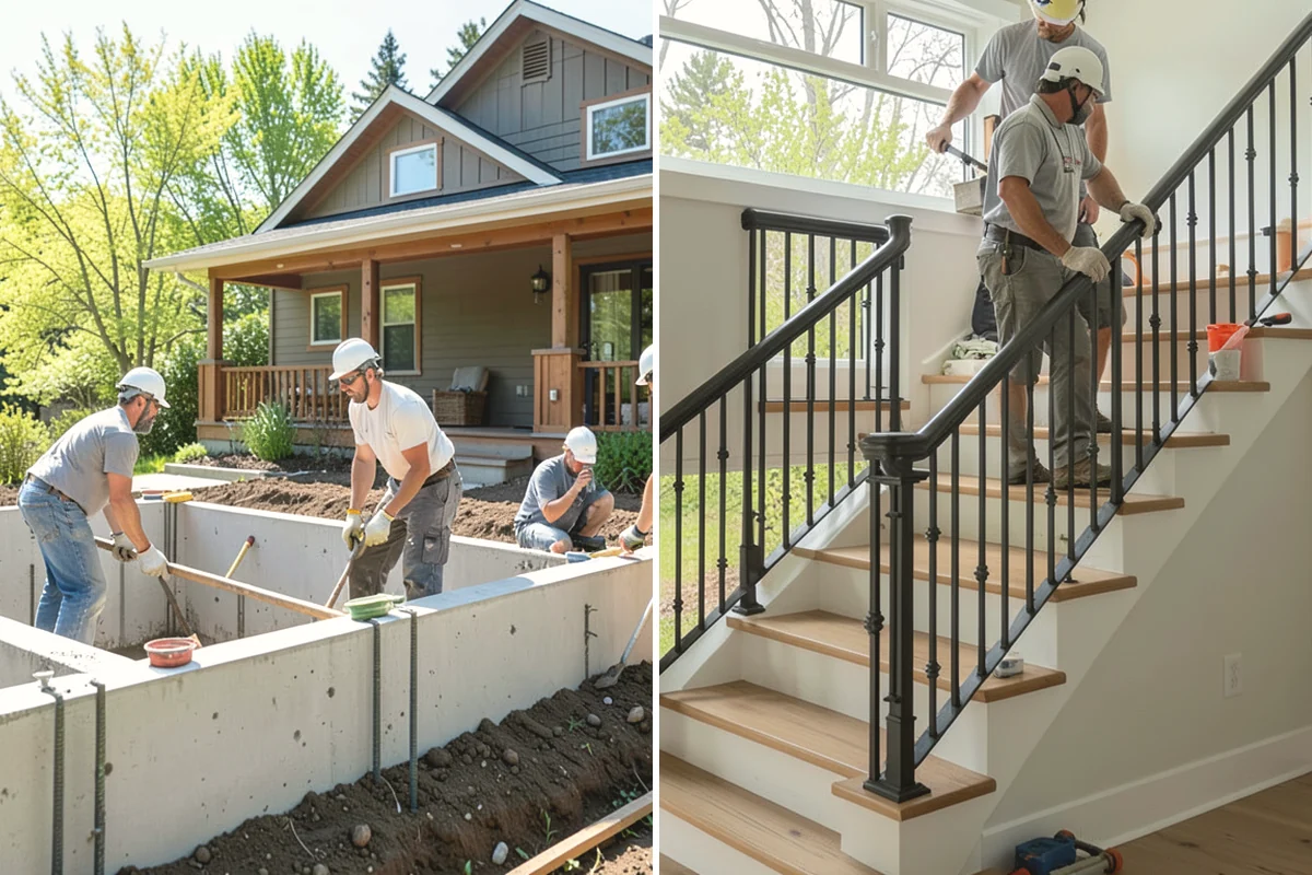 Backsplash Tile Installation in La Conner, Skagit County, WA - Measure the field and confirm outlet and edge locations