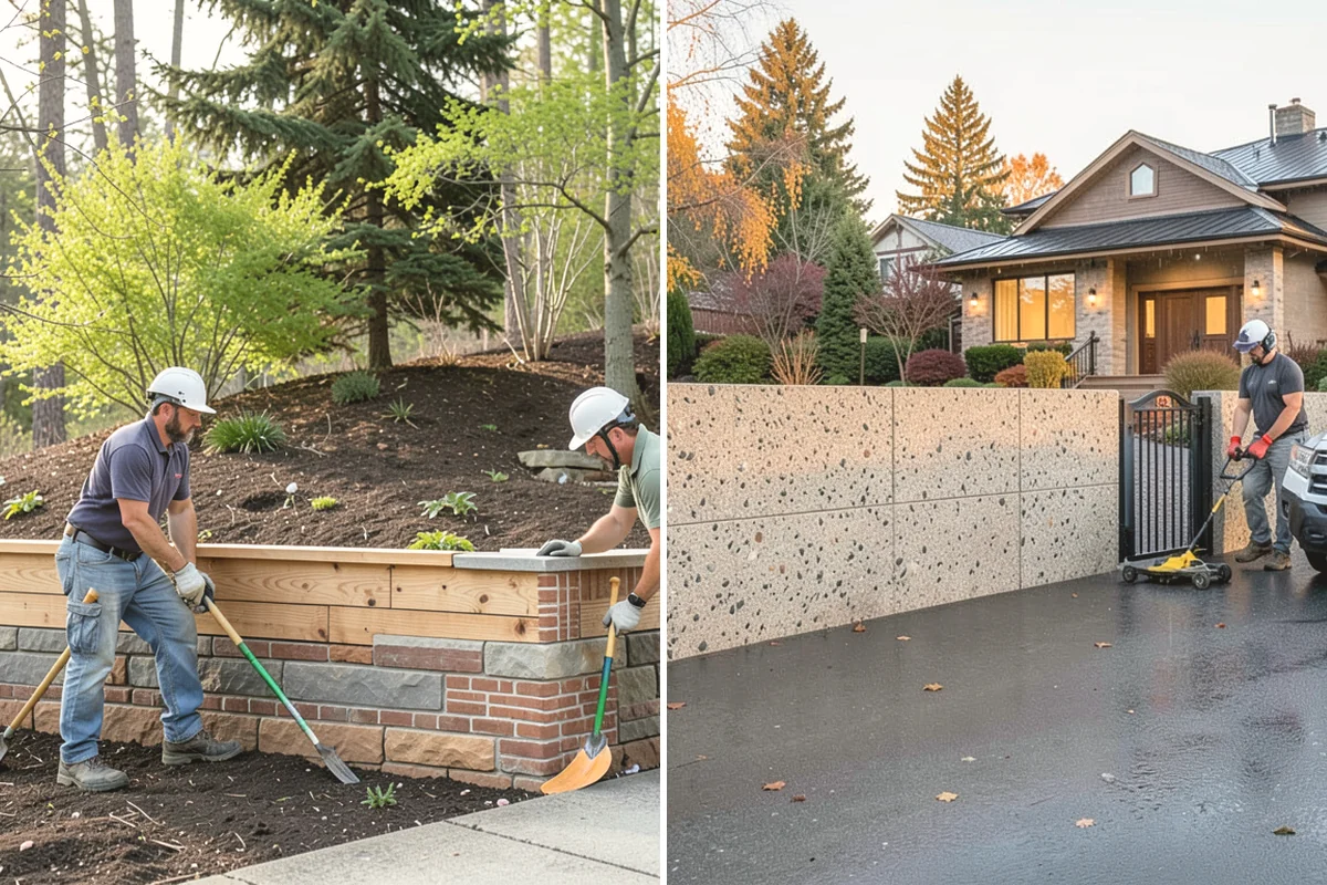 Backsplash Tile Installation in Mountlake Terrace, Snohomish County, WA - Measure the field and confirm outlet and edge locations