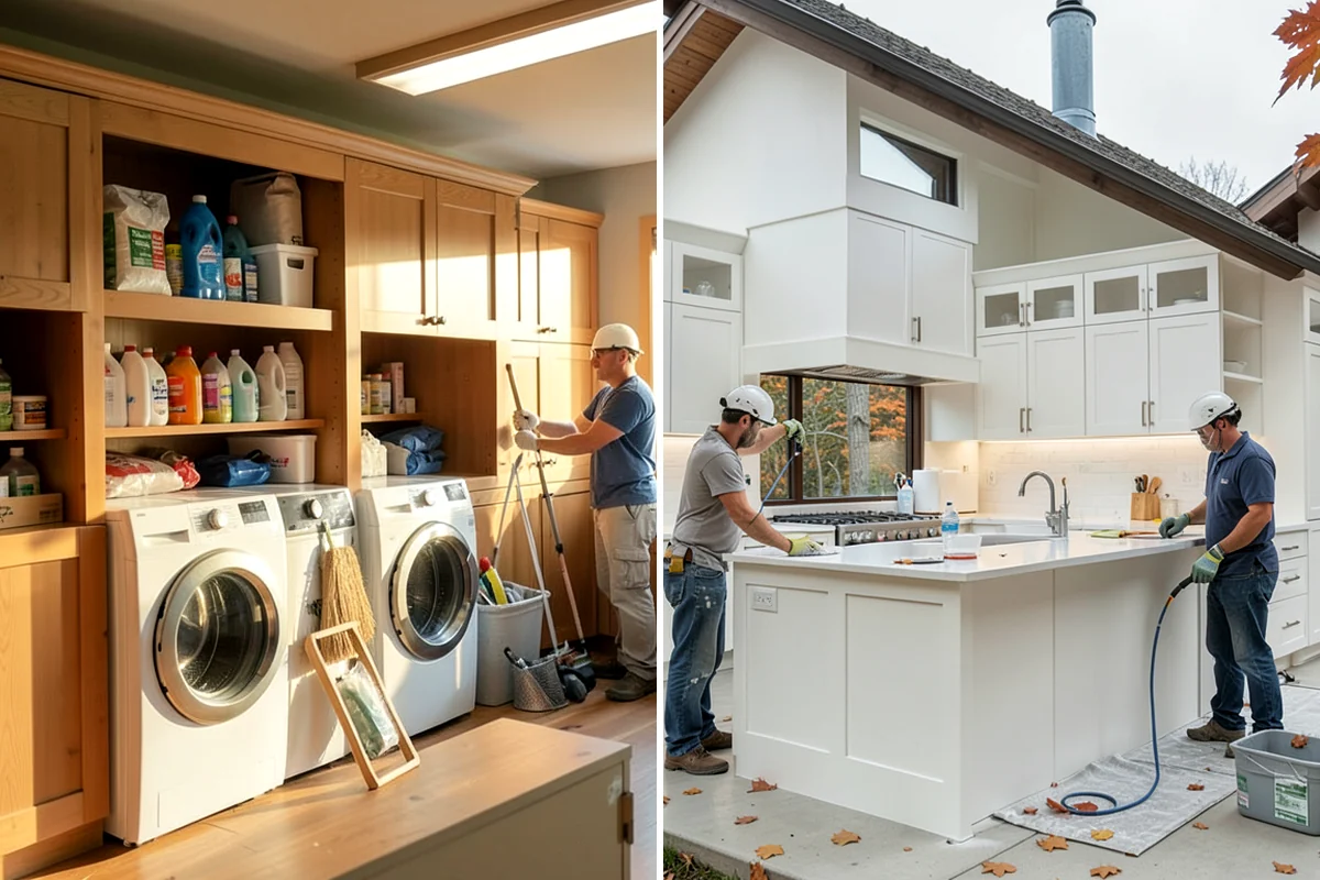 Backsplash Tile Installation in Sedro-Woolley, Skagit County, WA - Measure the field and confirm outlet and edge locations