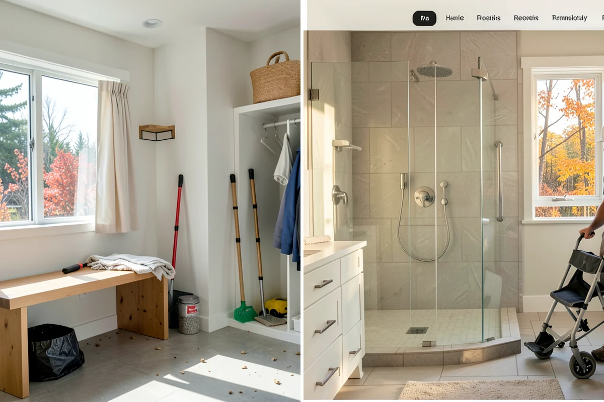 Backsplash Tile Installation in Shoreline, King County, WA - Measure the field and confirm outlet and edge locations