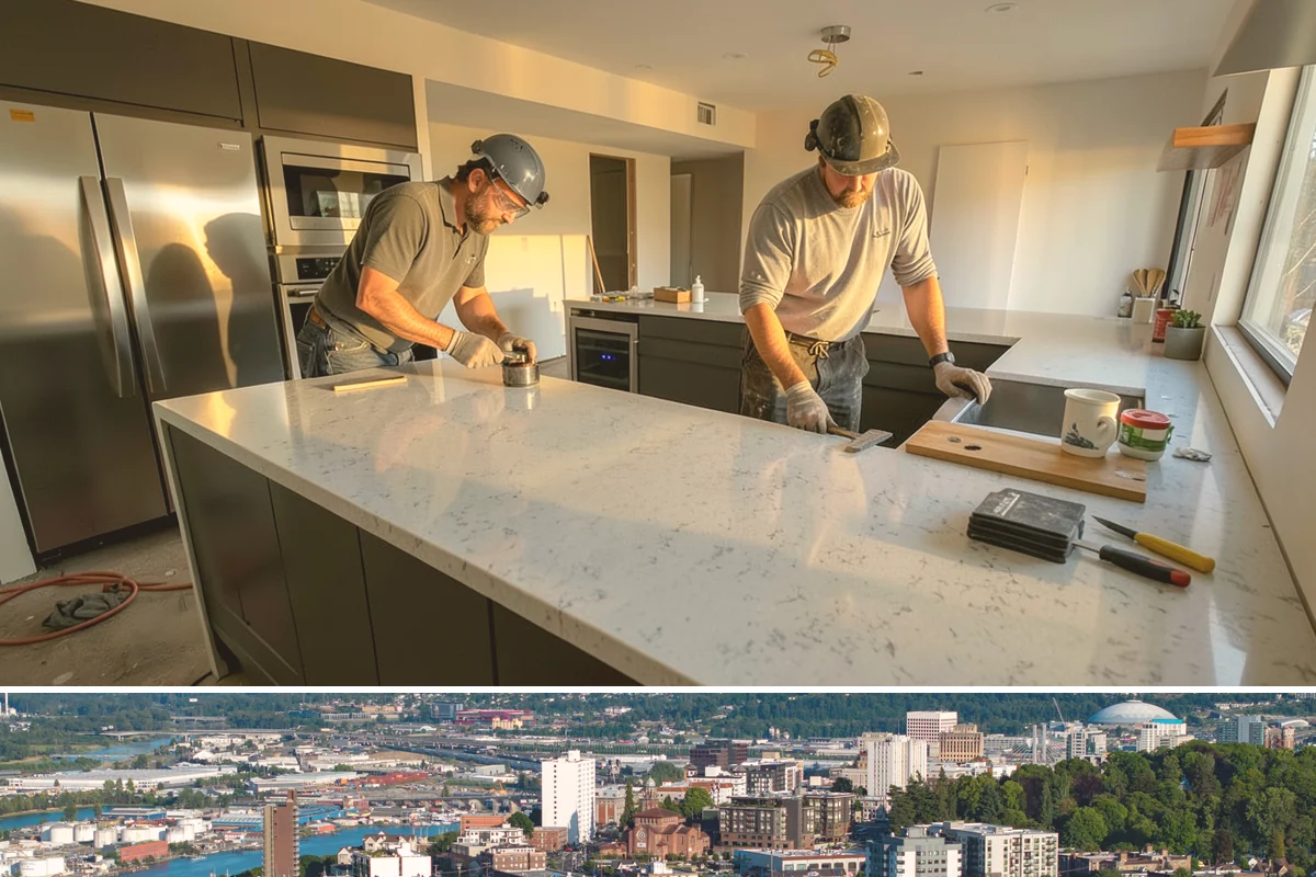 Backsplash Tile Installation in Tacoma, Pierce County, WA - Because backsplash work is fully interior, it fits comfortably into any season and pairs well with off-season kitchen refreshes.
