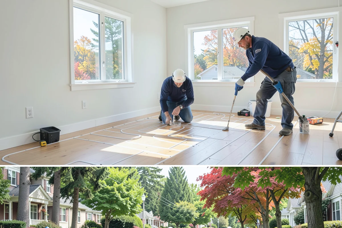 Backyard Cottage Construction in Beaux Arts Village, King County, WA - Cottage foundations and exterior shells are best built during the drier season to keep the structure protected during...