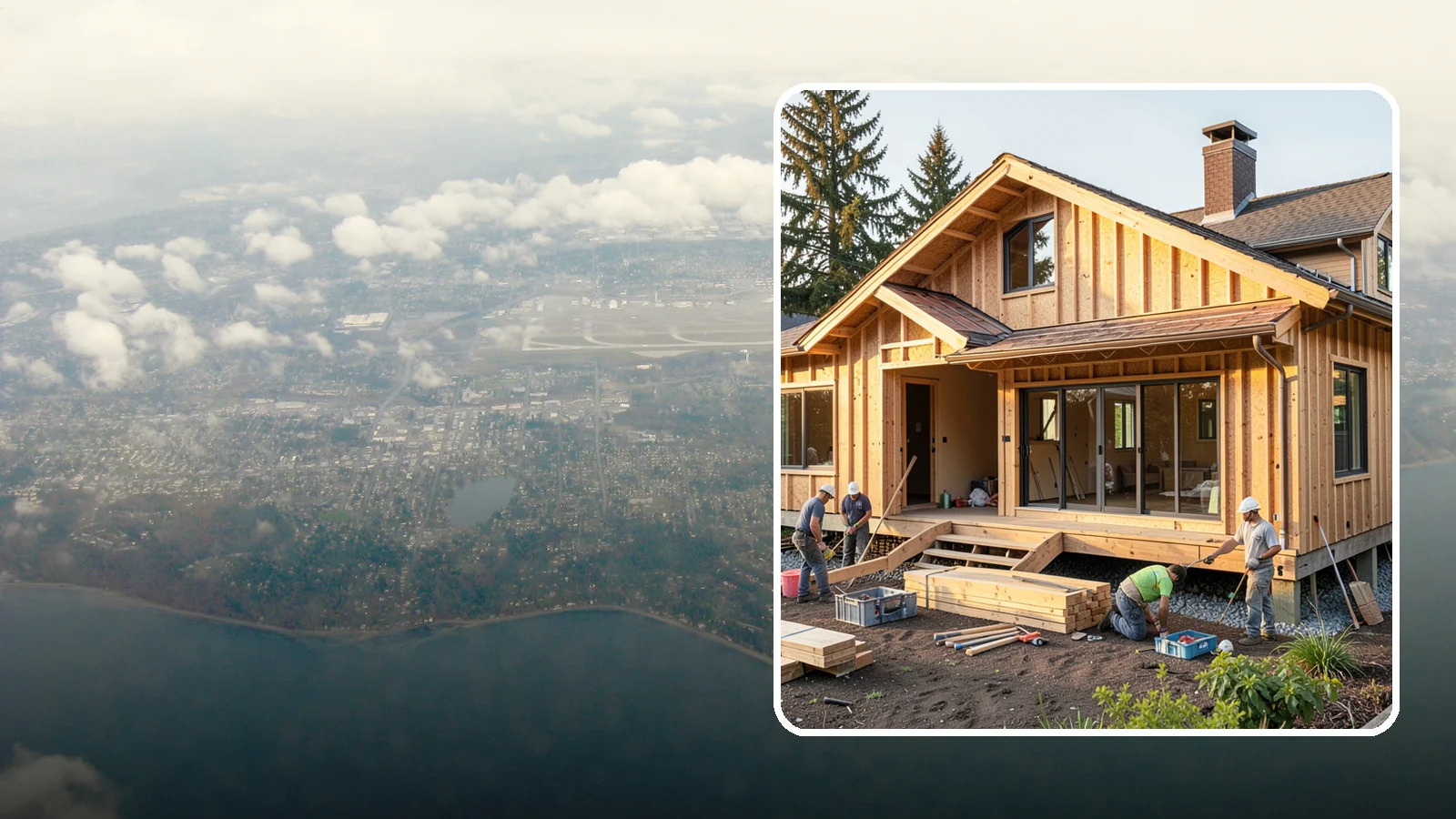 Backyard Cottage Construction in Burien, King County, WA - Backyard cottage construction that adds a charming detached retreat to your Western Washington property.