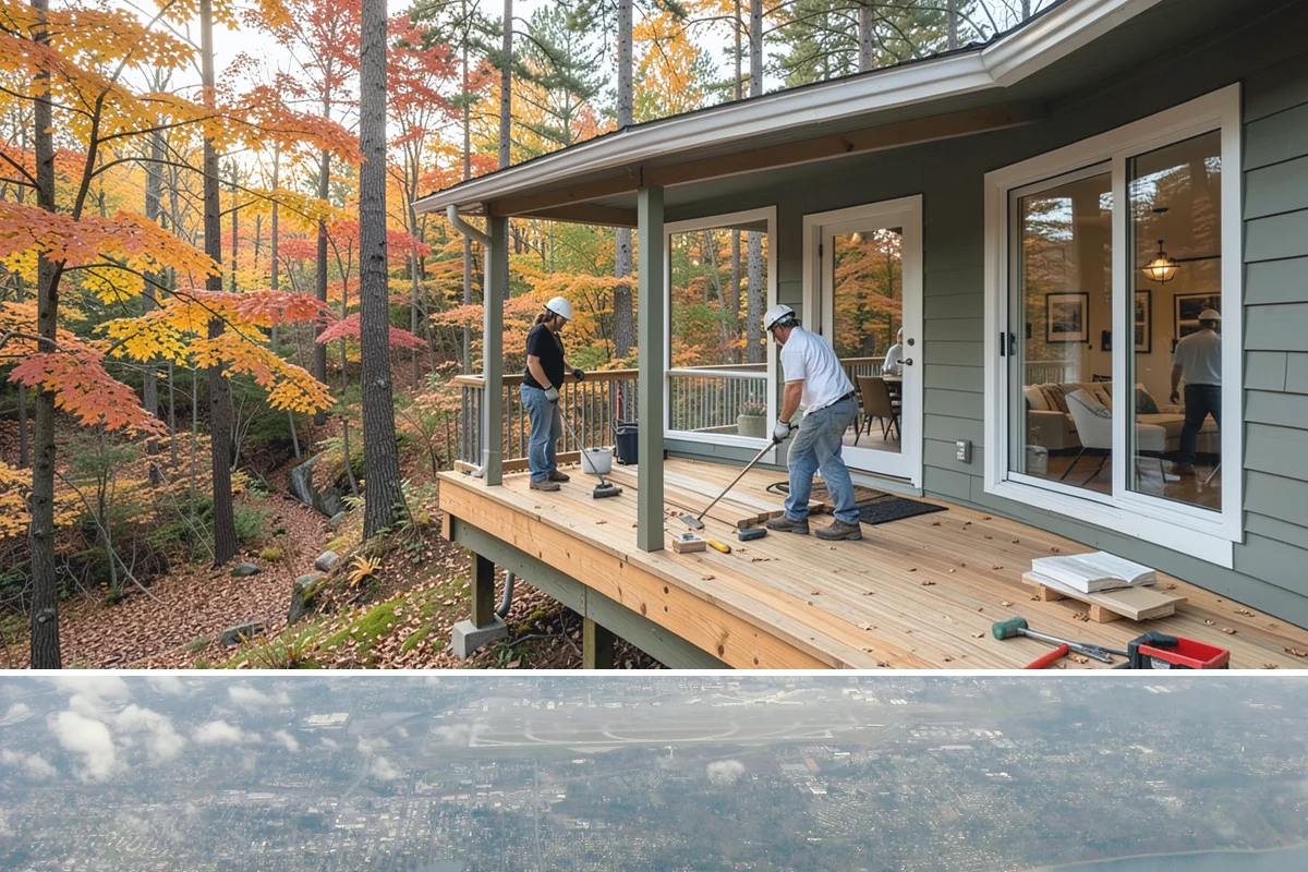 Backyard Cottage Construction in Burien, King County, WA - Cottage foundations and exterior shells are best built during the drier season to keep the structure protected during...