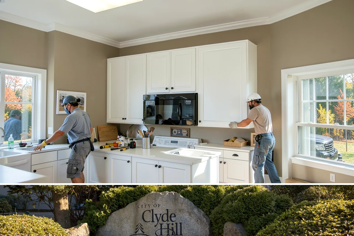 Backyard Cottage Construction in Clyde Hill, King County, WA - Cottage foundations and exterior shells are best built during the drier season to keep the structure protected during...