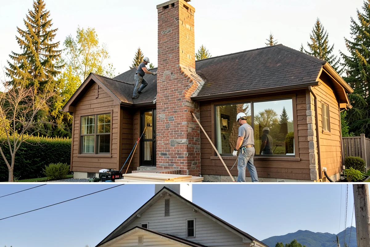 Backyard Cottage Construction in Concrete, Skagit County, WA - Cottage foundations and exterior shells are best built during the drier season to keep the structure protected during...