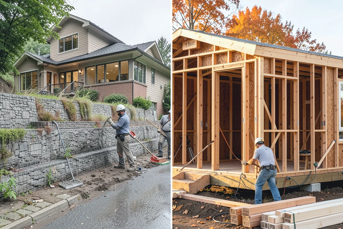 Backyard Cottage Construction in Coupeville, Island County, WA - We plan the cottage placement and design