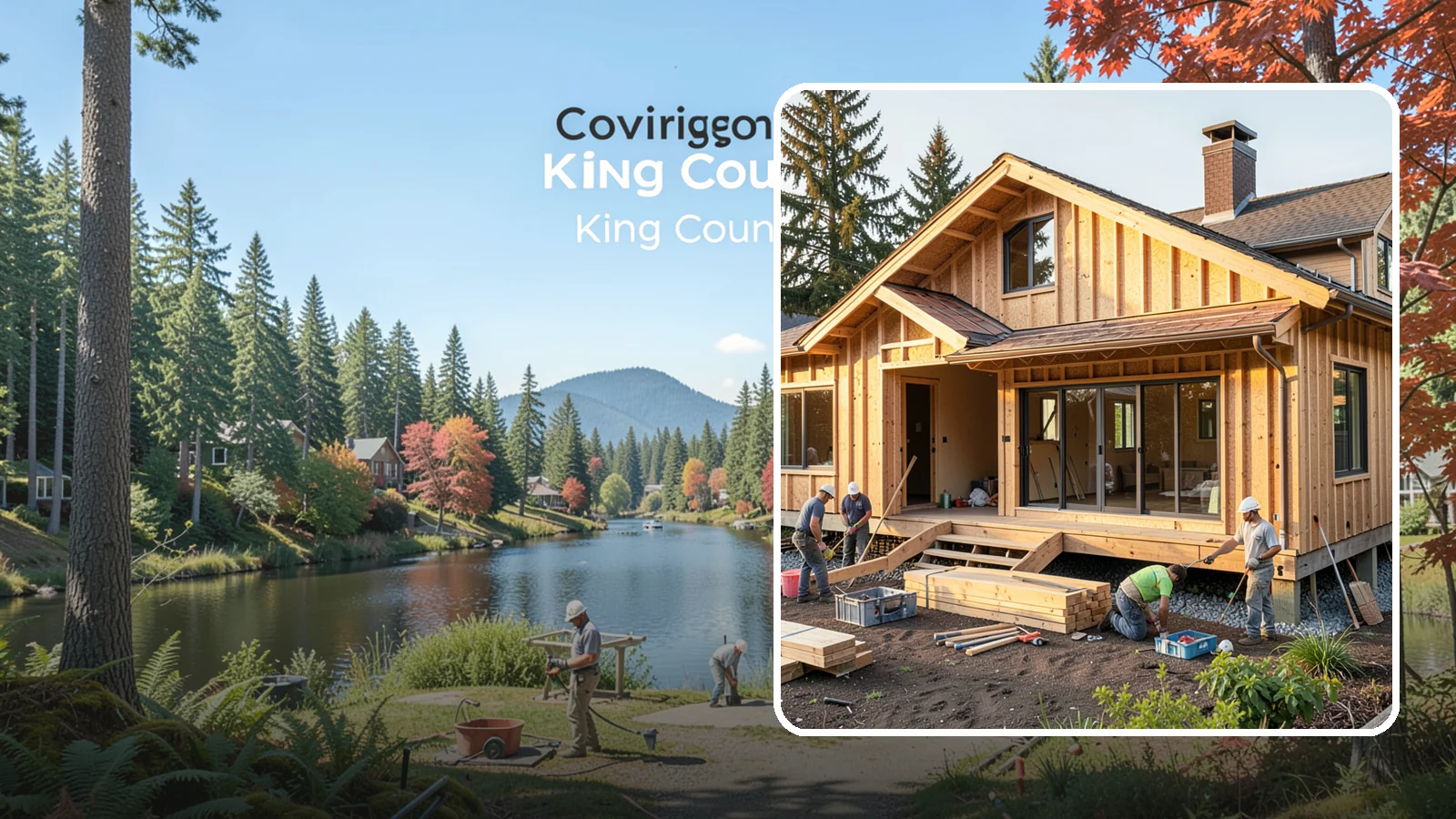 Backyard Cottage Construction in Covington, King County, WA - Backyard cottage construction that adds a charming detached retreat to your Western Washington property.