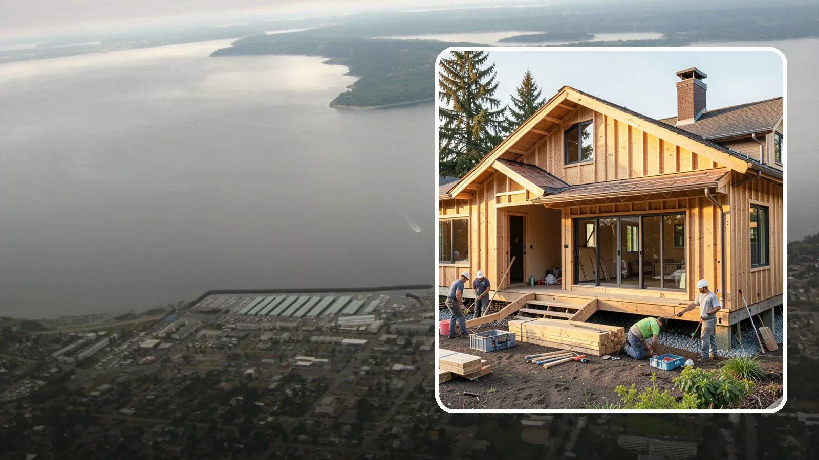 Backyard Cottage Construction in Des Moines, King County, WA - Backyard cottage construction that adds a charming detached retreat to your Western Washington property.