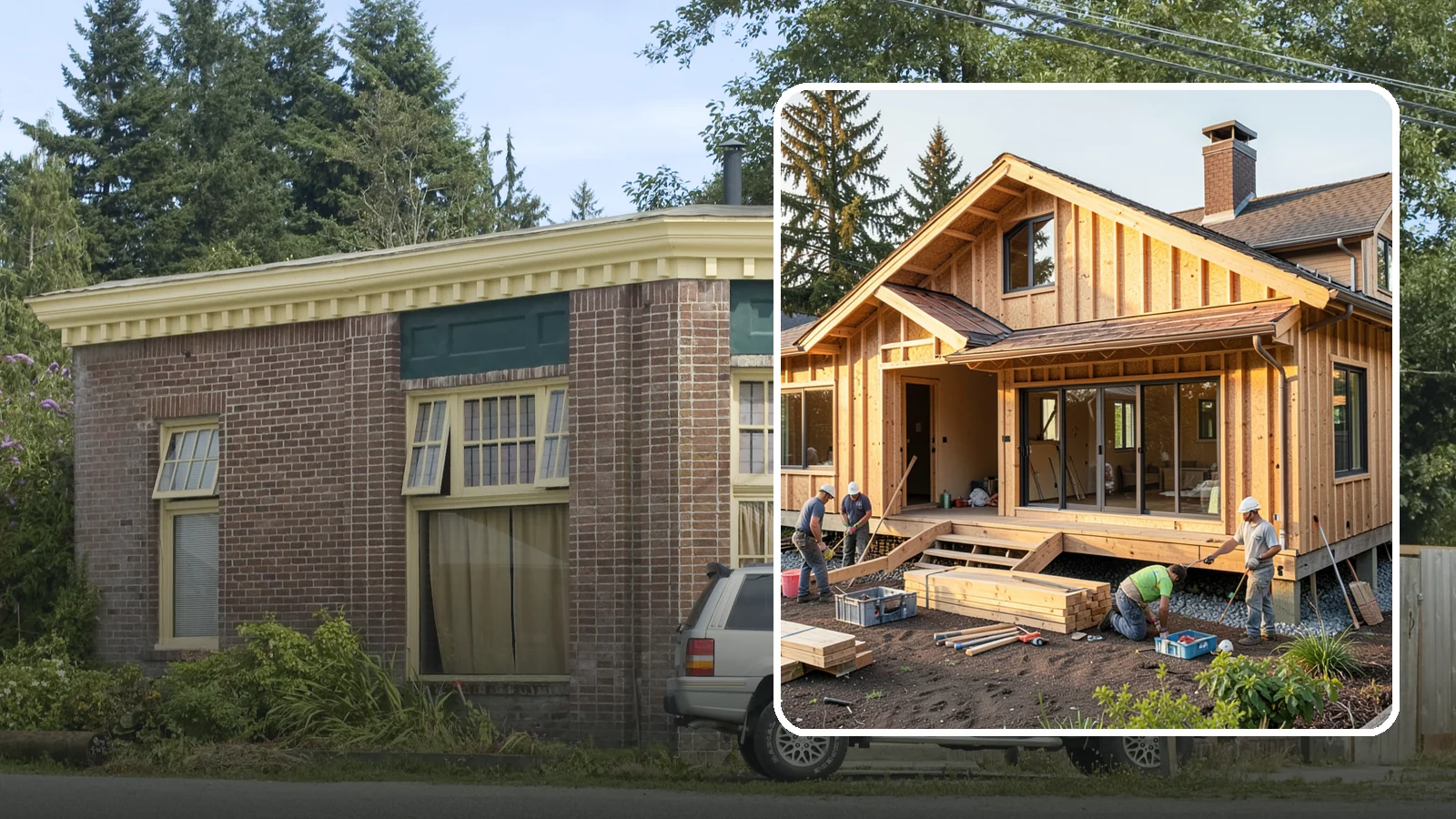 Backyard Cottage Construction in Hamilton, Skagit County, WA - Backyard cottage construction that adds a charming detached retreat to your Western Washington property.