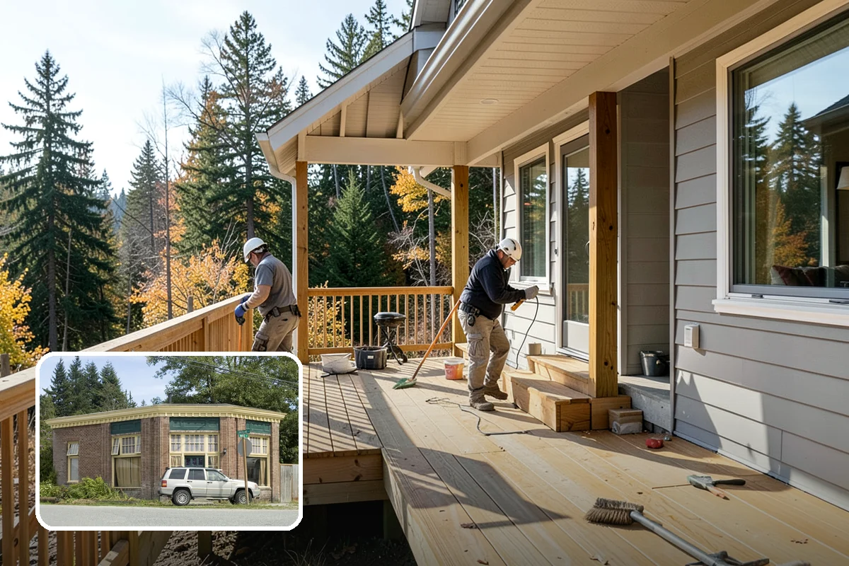 Backyard Cottage Construction in Hamilton, Skagit County, WA - A charming, private detached retreat