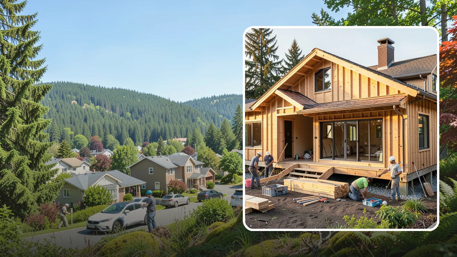 Backyard Cottage Construction in Index, Snohomish County, WA - Backyard cottage construction that adds a charming detached retreat to your Western Washington property.