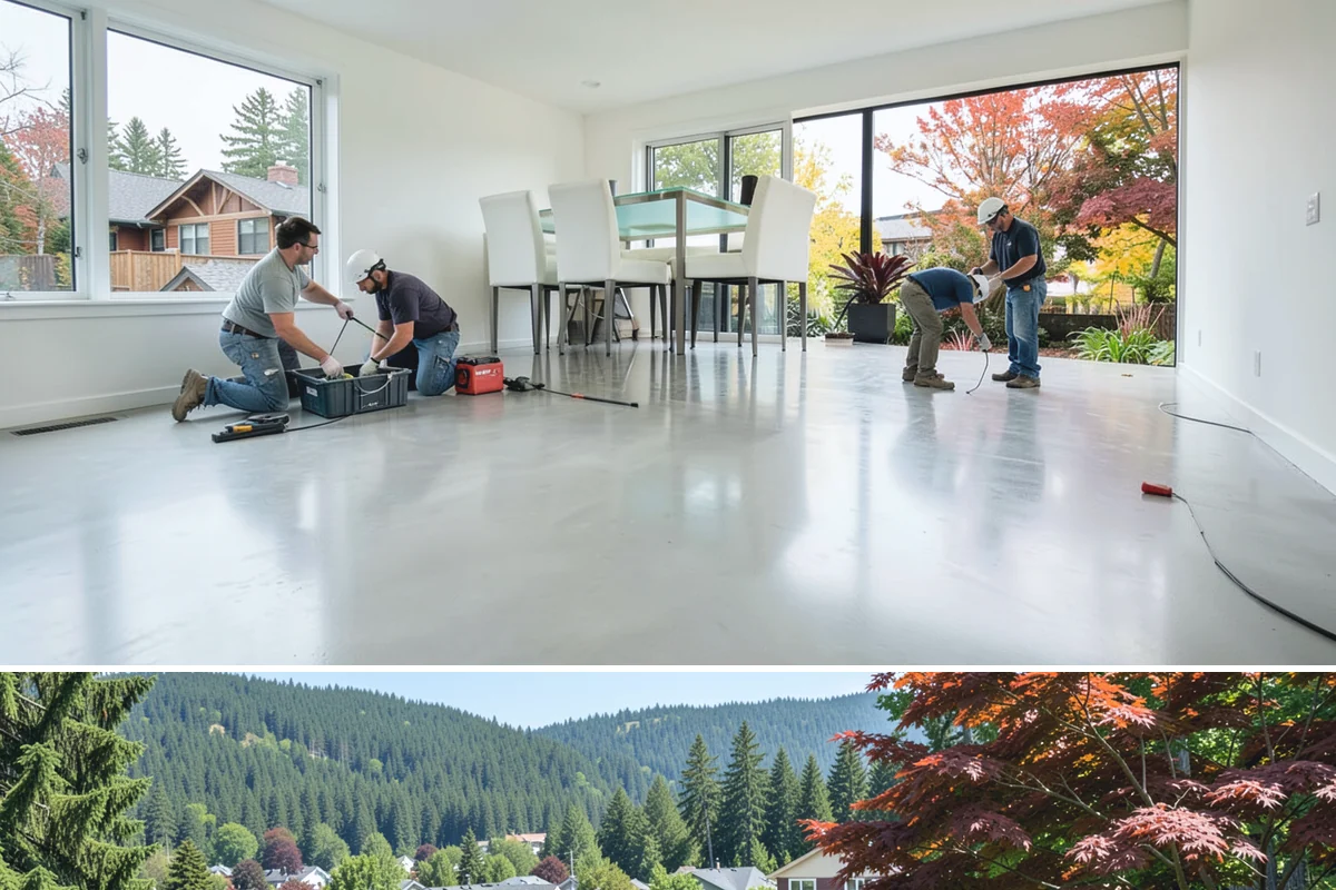 Backyard Cottage Construction in Index, Snohomish County, WA - Cottage foundations and exterior shells are best built during the drier season to keep the structure protected during...