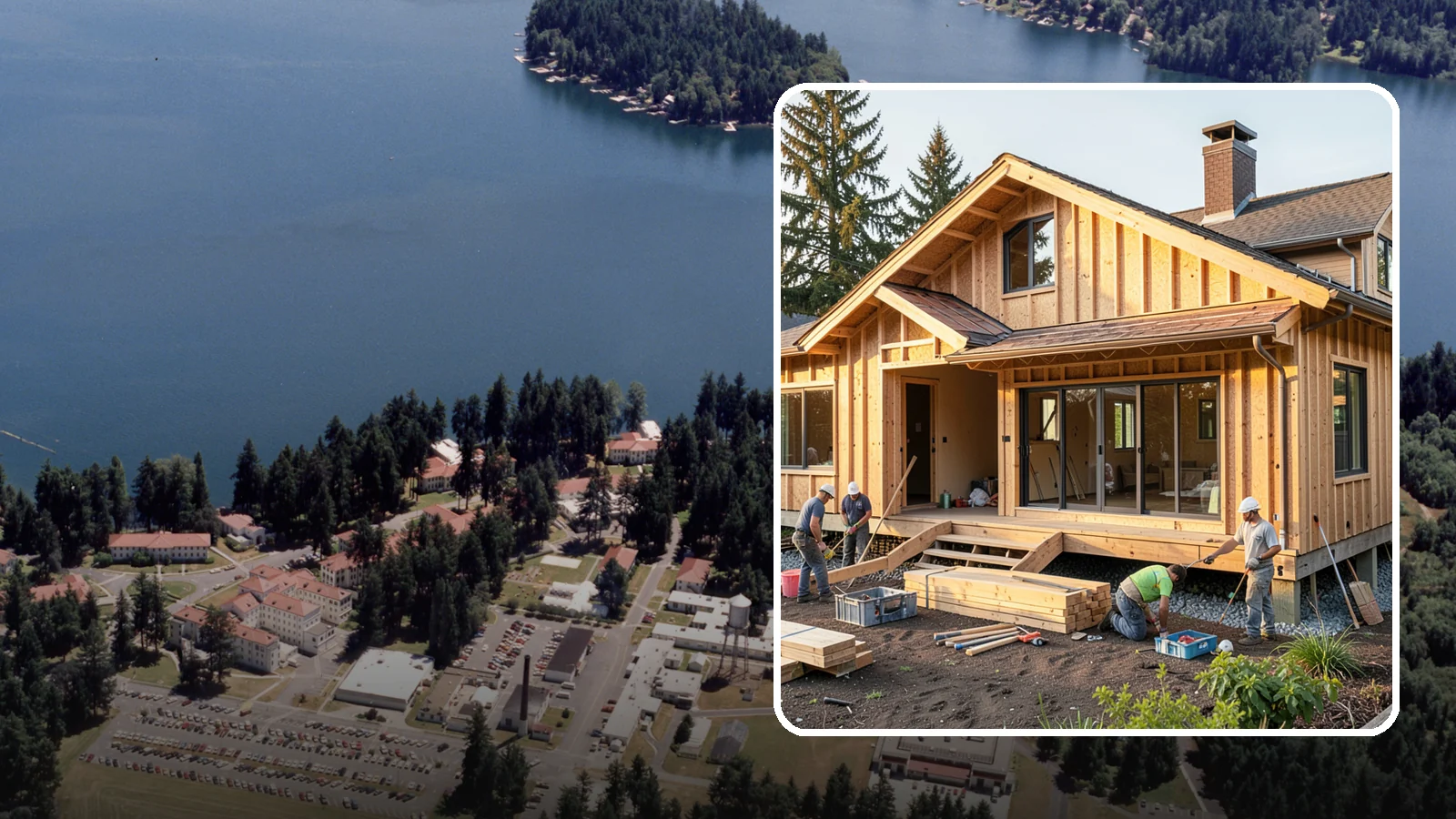Backyard Cottage Construction in Lakewood, Pierce County, WA - Backyard cottage construction that adds a charming detached retreat to your Western Washington property.