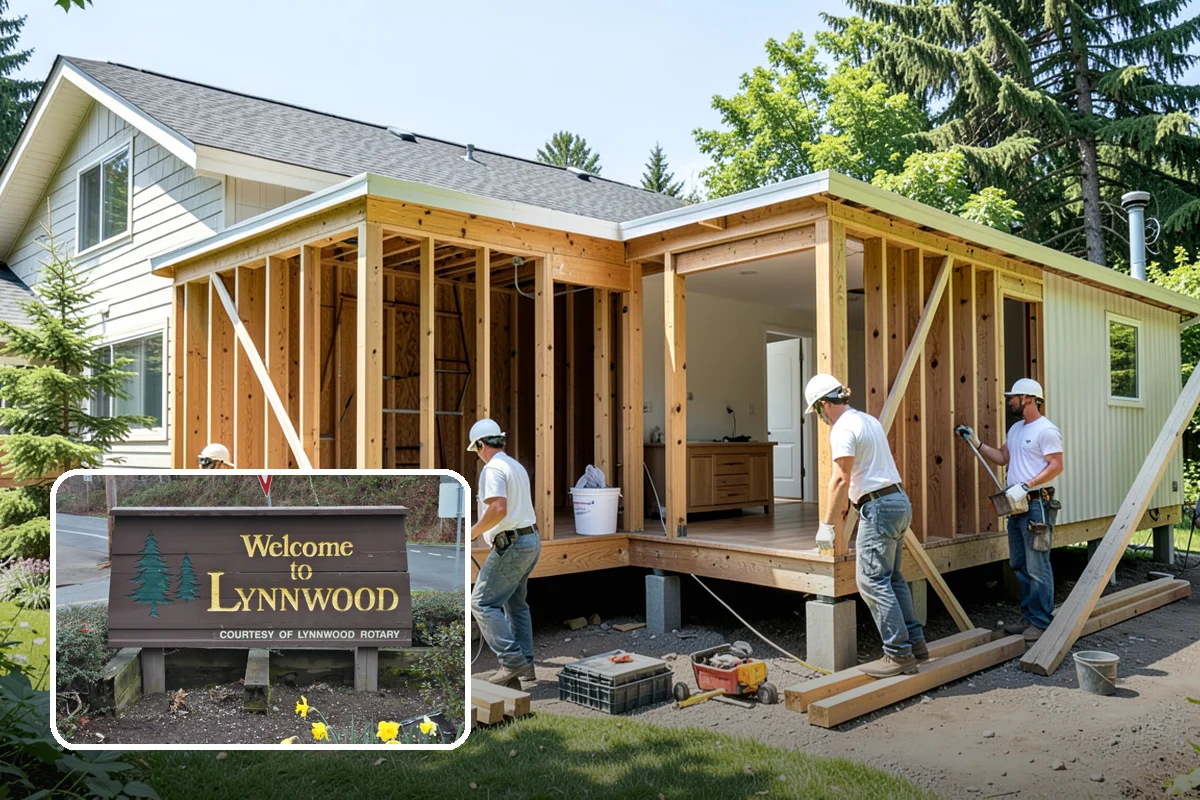 Backyard Cottage Construction in Lynnwood, Snohomish County, WA - A charming, private detached retreat