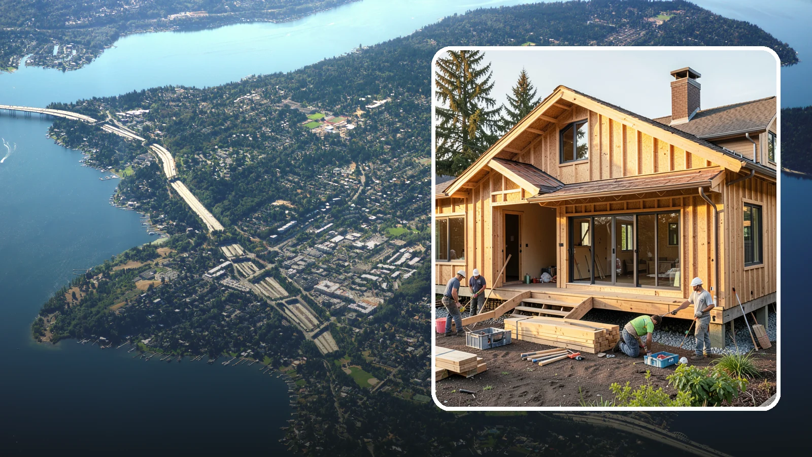 Backyard Cottage Construction in Mercer Island, King County, WA - Backyard cottage construction that adds a charming detached retreat to your Western Washington property.