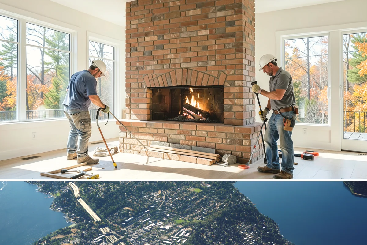 Backyard Cottage Construction in Mercer Island, King County, WA - Cottage foundations and exterior shells are best built during the drier season to keep the structure protected during...