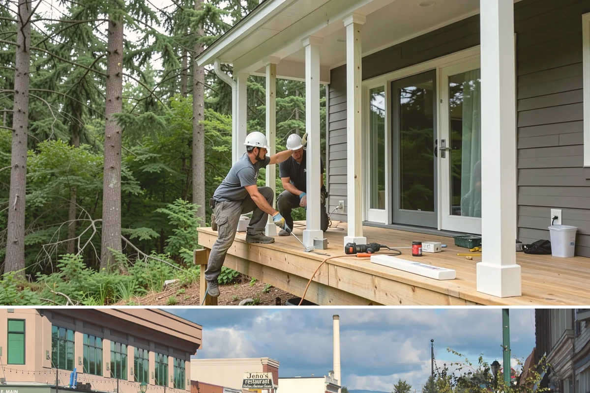 Backyard Cottage Construction in Monroe, Snohomish County, WA - Cottage foundations and exterior shells are best built during the drier season to keep the structure protected during...