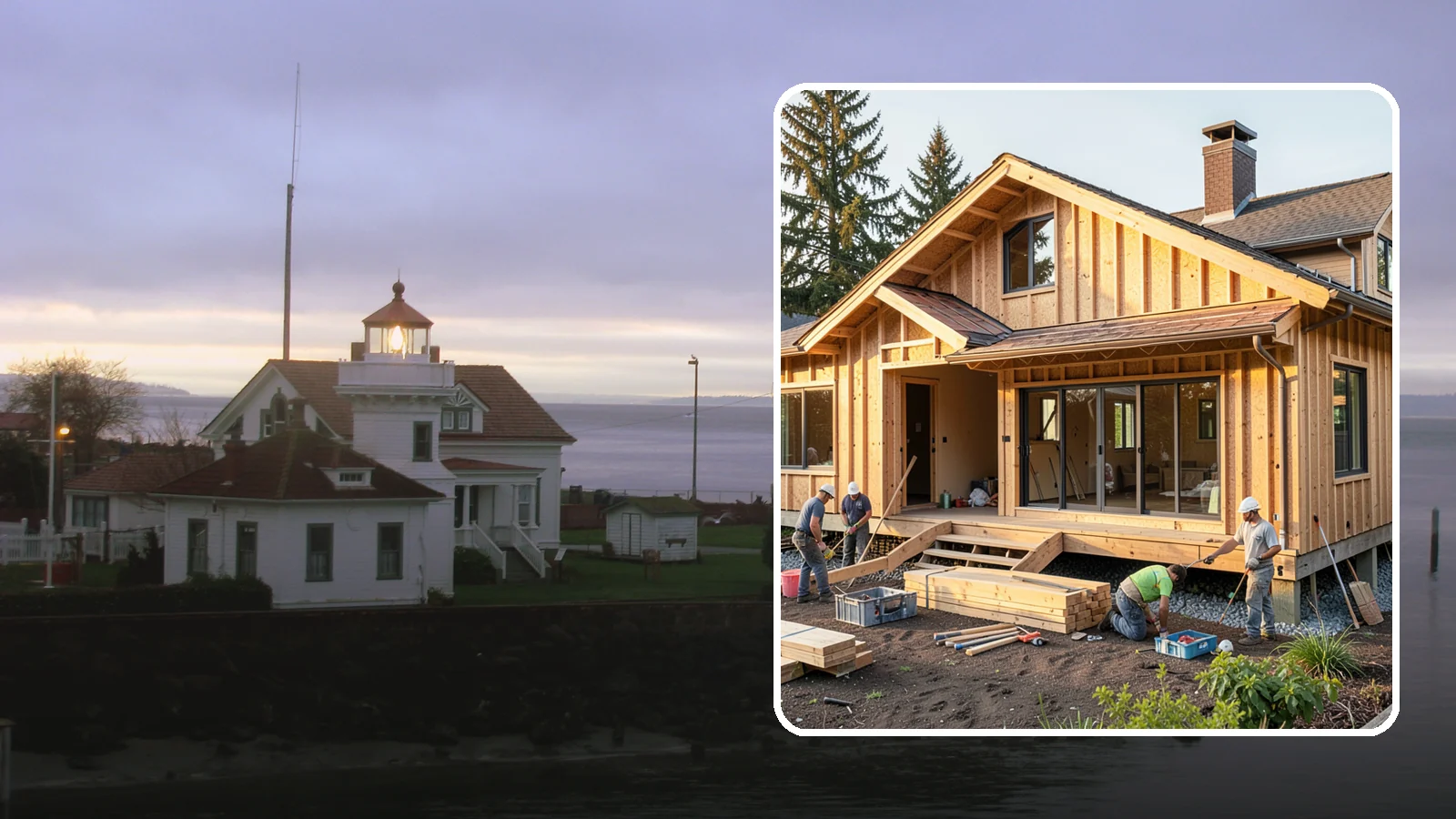 Backyard Cottage Construction in Mukilteo, Snohomish County, WA - Backyard cottage construction that adds a charming detached retreat to your Western Washington property.