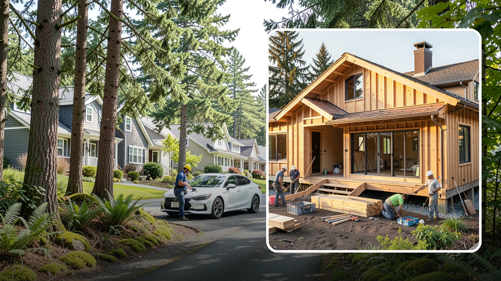 Backyard Cottage Construction in Normandy Park, King County, WA - Backyard cottage construction that adds a charming detached retreat to your Western Washington property.