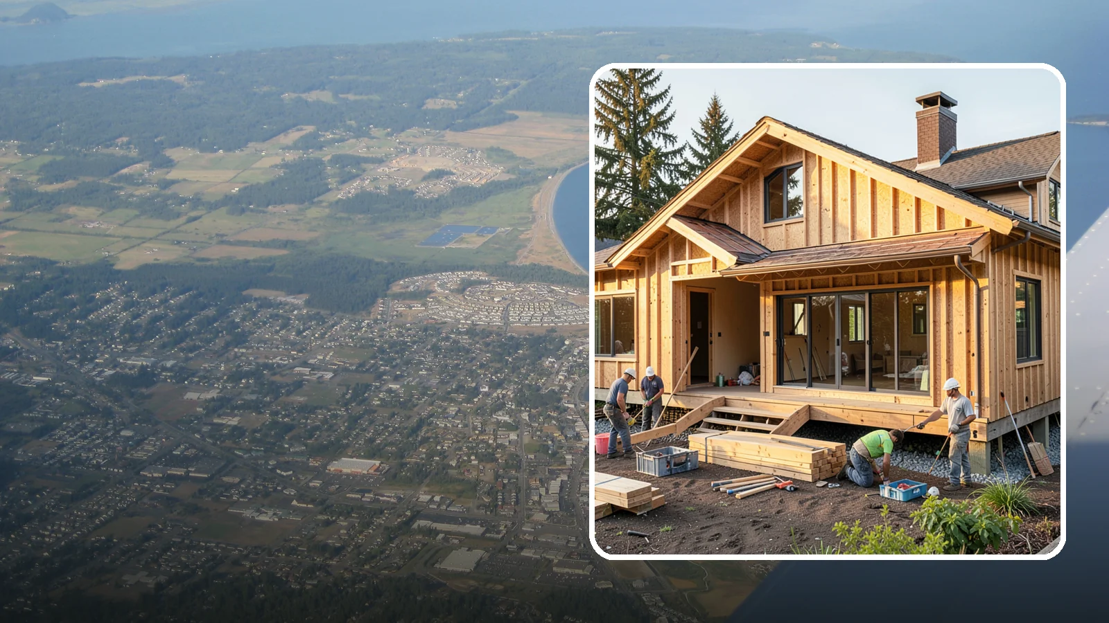 Backyard Cottage Construction in Oak Harbor, Island County, WA - Backyard cottage construction that adds a charming detached retreat to your Western Washington property.