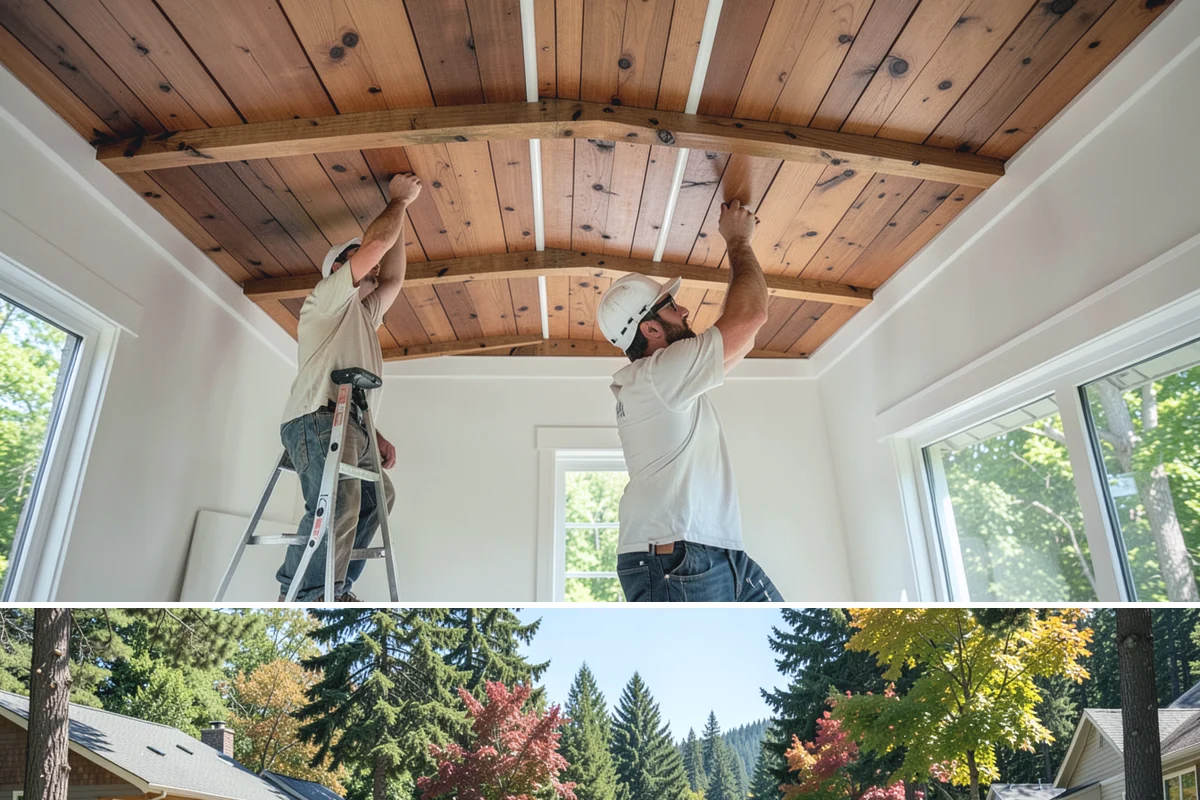 Backyard Cottage Construction in Orting, Pierce County, WA - Cottage foundations and exterior shells are best built during the drier season to keep the structure protected during...