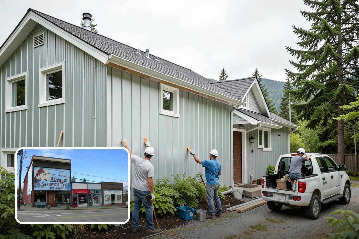 Backyard Cottage Construction in Ruston, Pierce County, WA - A charming, private detached retreat