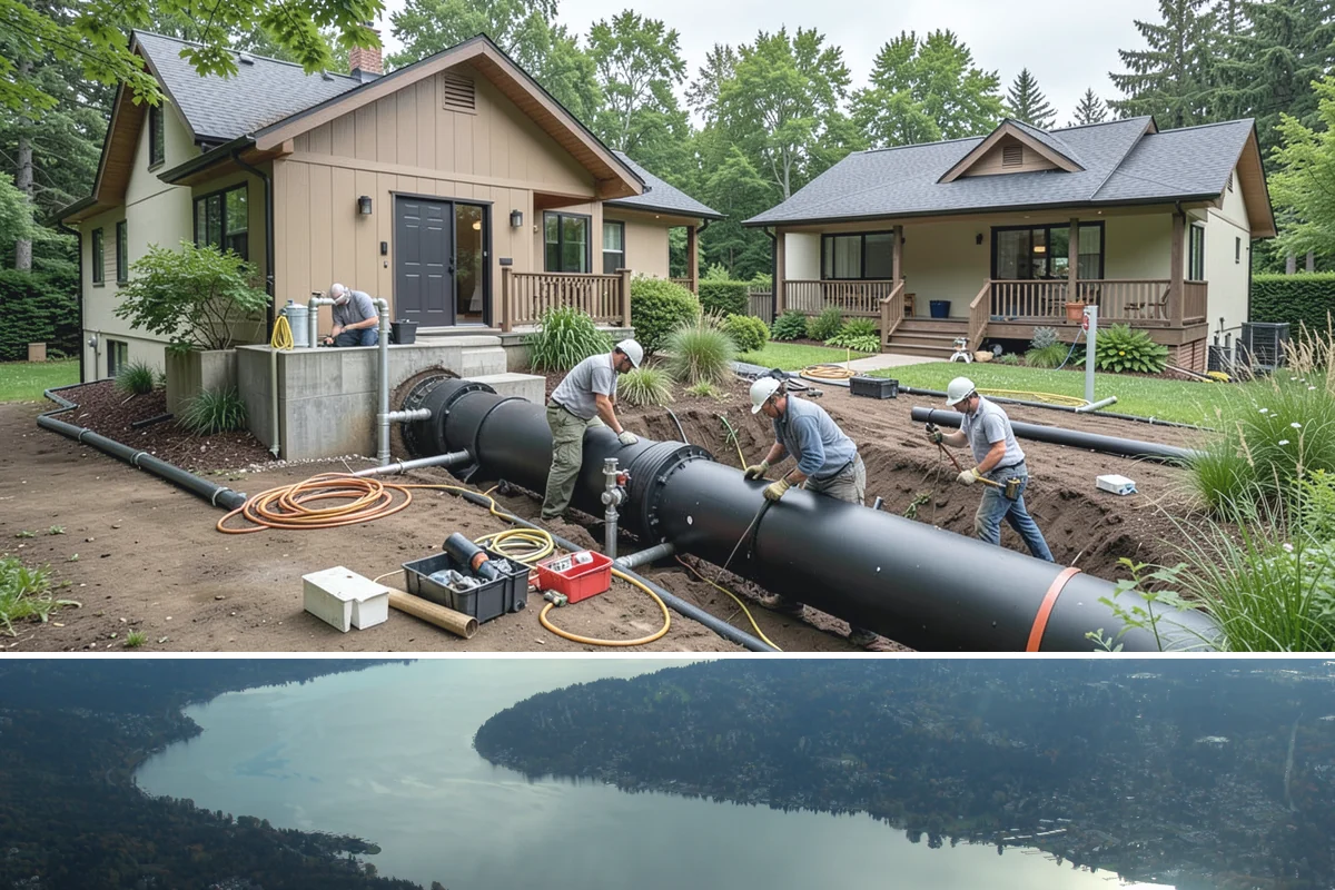 Backyard Cottage Construction in Sammamish, King County, WA - Cottage foundations and exterior shells are best built during the drier season to keep the structure protected during...