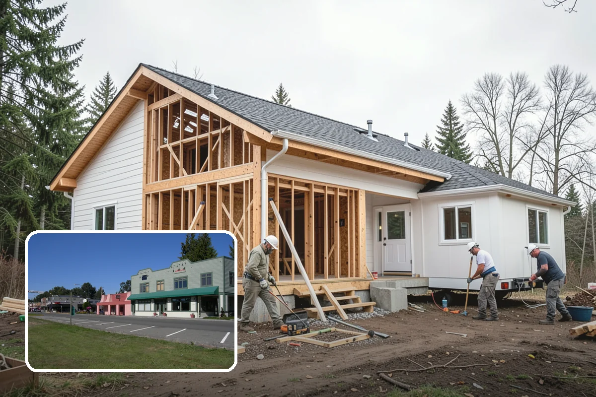 Backyard Cottage Construction in Snoqualmie, King County, WA - A charming, private detached retreat
