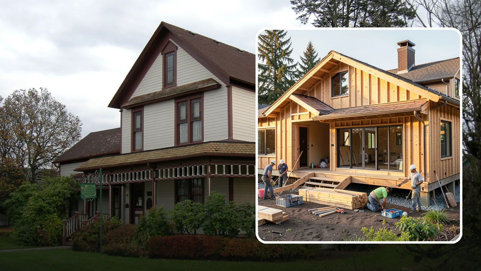 Backyard Cottage Construction in Sumner, Pierce County, WA - Backyard cottage construction that adds a charming detached retreat to your Western Washington property.