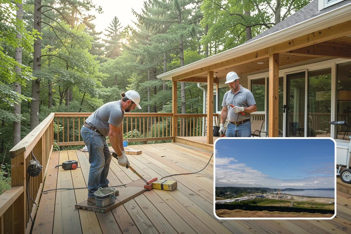 Backyard Cottage Construction in University Place, Pierce County, WA - A charming, private detached retreat