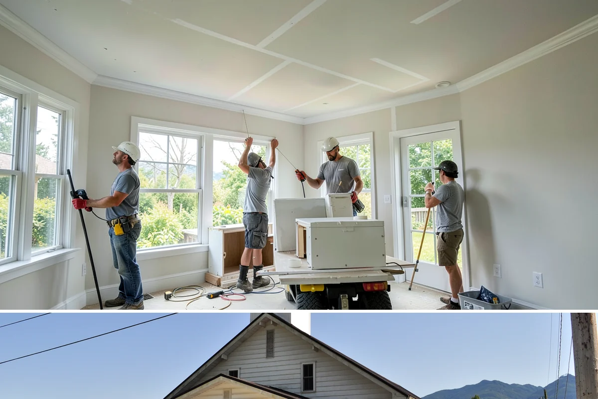 Bamboo Flooring Installation in Concrete, Skagit County, WA - Drier late-spring and summer weeks are best for bamboo acclimation, reducing the humidity swings it is sensitive to.