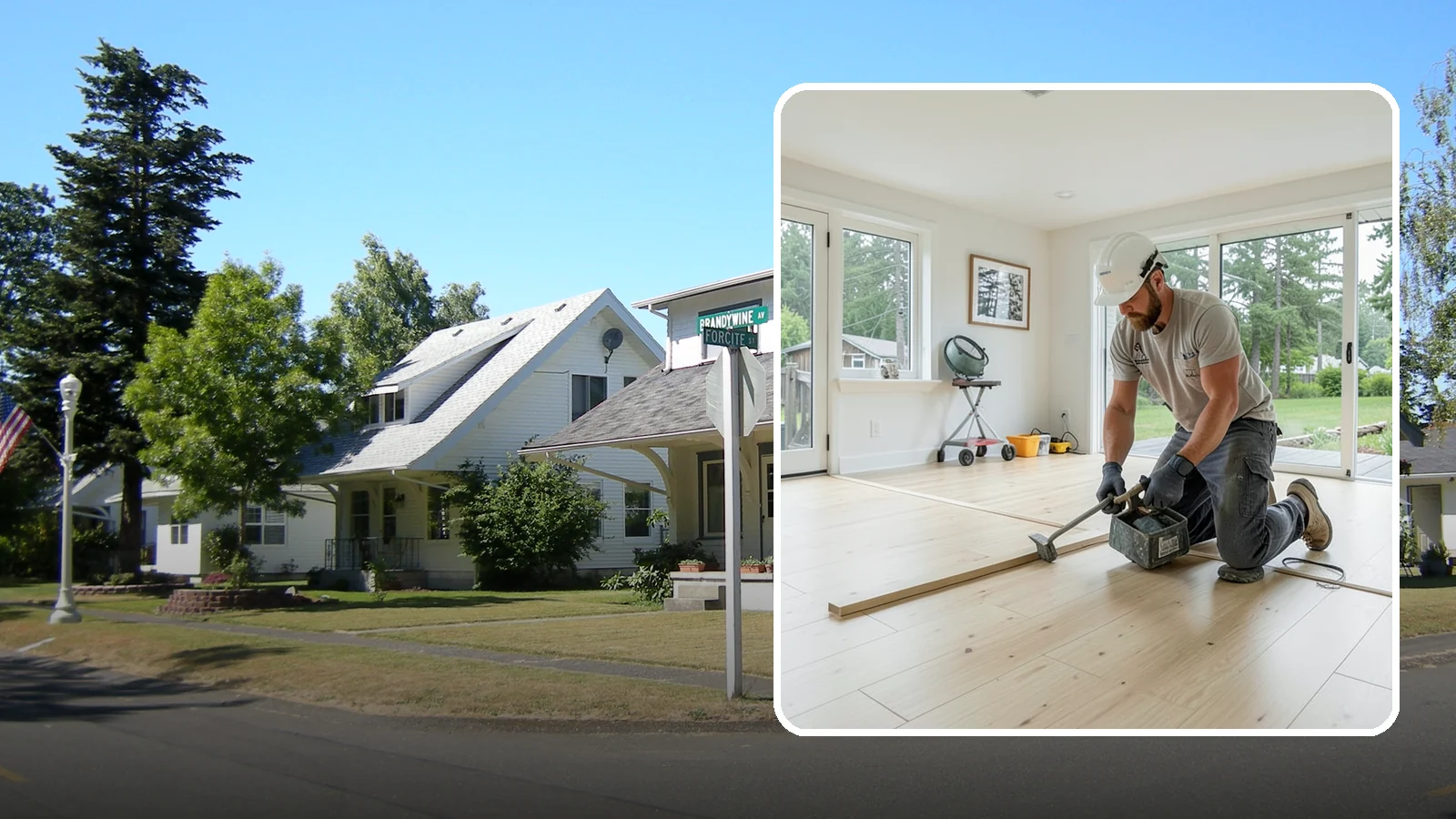 Bamboo Flooring Installation in DuPont, Pierce County, WA - Eco-friendly bamboo flooring installation that combines rapid-renewable sustainability with hard-wearing durability.