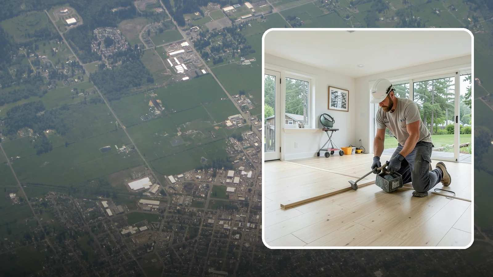 Bamboo Flooring Installation in Enumclaw, King County, WA - Eco-friendly bamboo flooring installation that combines rapid-renewable sustainability with hard-wearing durability.