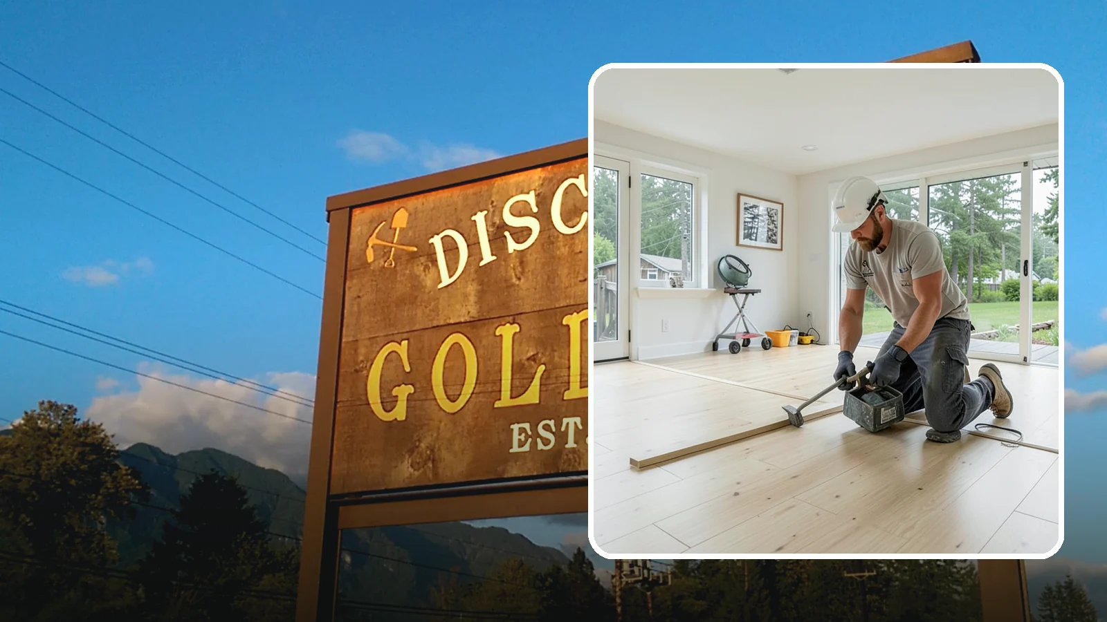Bamboo Flooring Installation in Gold Bar, Snohomish County, WA - Eco-friendly bamboo flooring installation that combines rapid-renewable sustainability with hard-wearing durability.