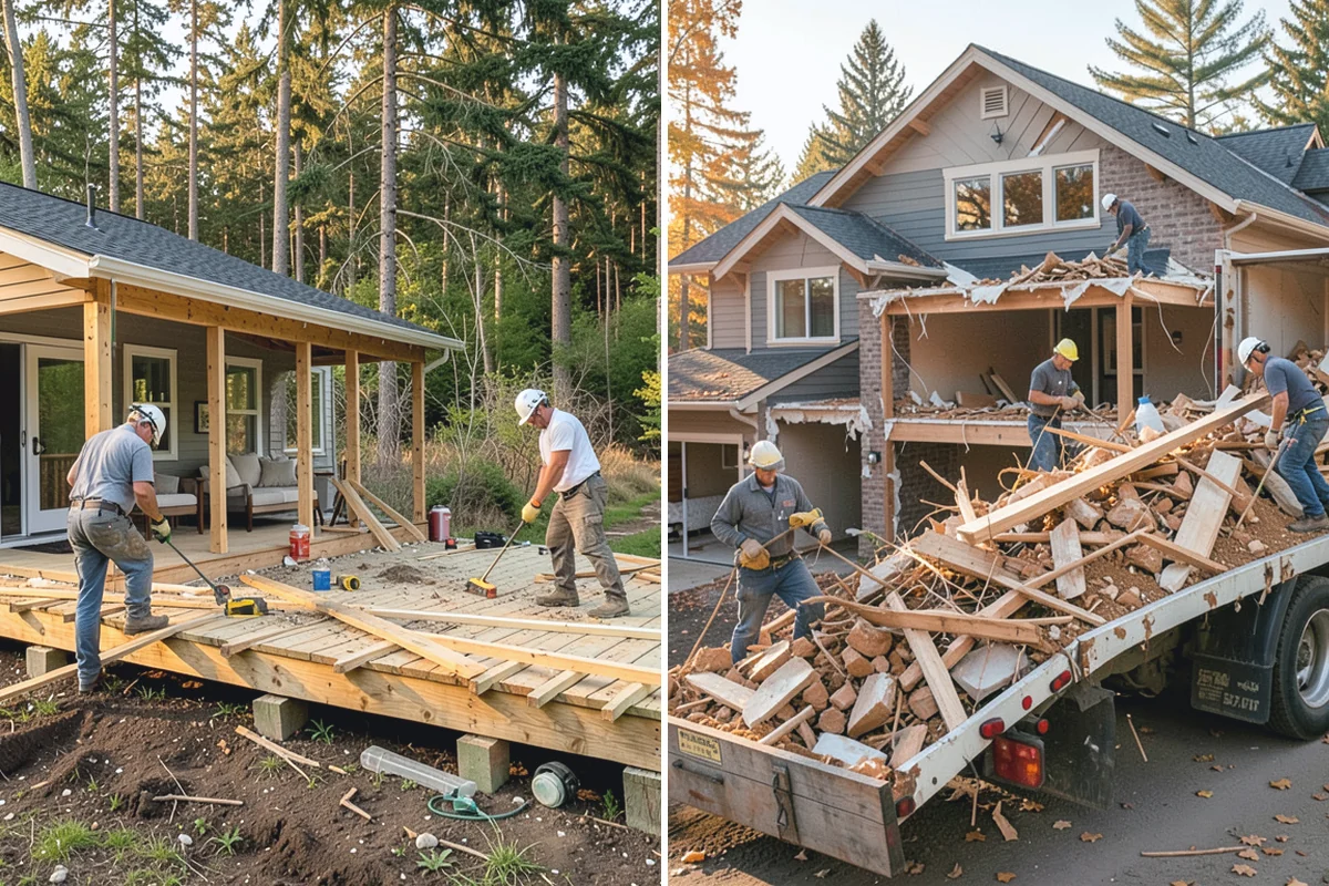 Bamboo Flooring Installation in Granite Falls, Snohomish County, WA - Acclimate bamboo planks in the home