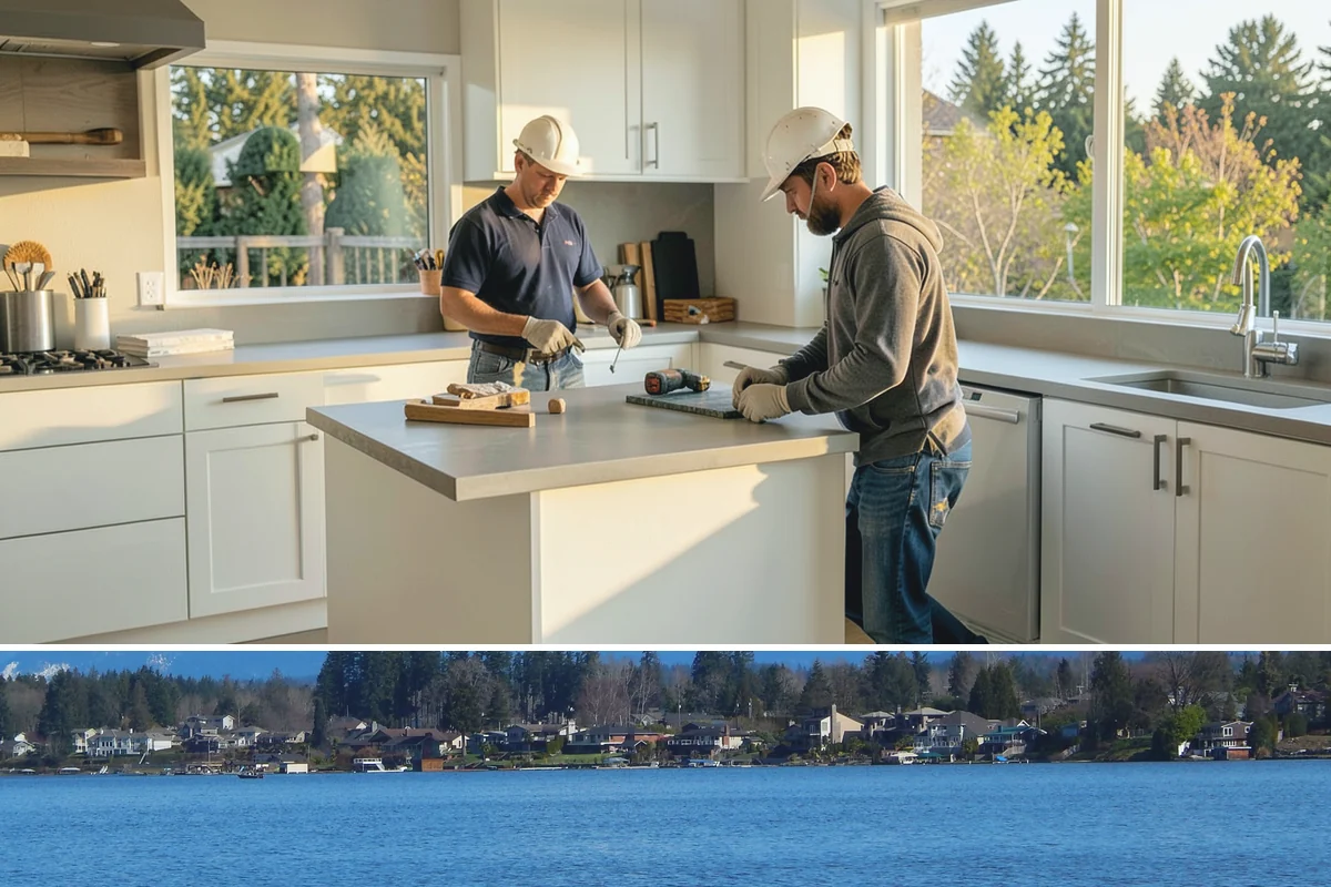 Bamboo Flooring Installation in Lake Stevens, Snohomish County, WA - Drier late-spring and summer weeks are best for bamboo acclimation, reducing the humidity swings it is sensitive to.